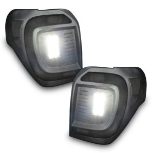 Toyota 4Runner LED Tail Lights - ORACLE Lighting - Black Series Lensless Flush Style - Black - `14-`23 Toyota 4Runner LED Tail Lights - ORACLE Lighting - Black Series Lensless Flush Style - Black - `14-`23